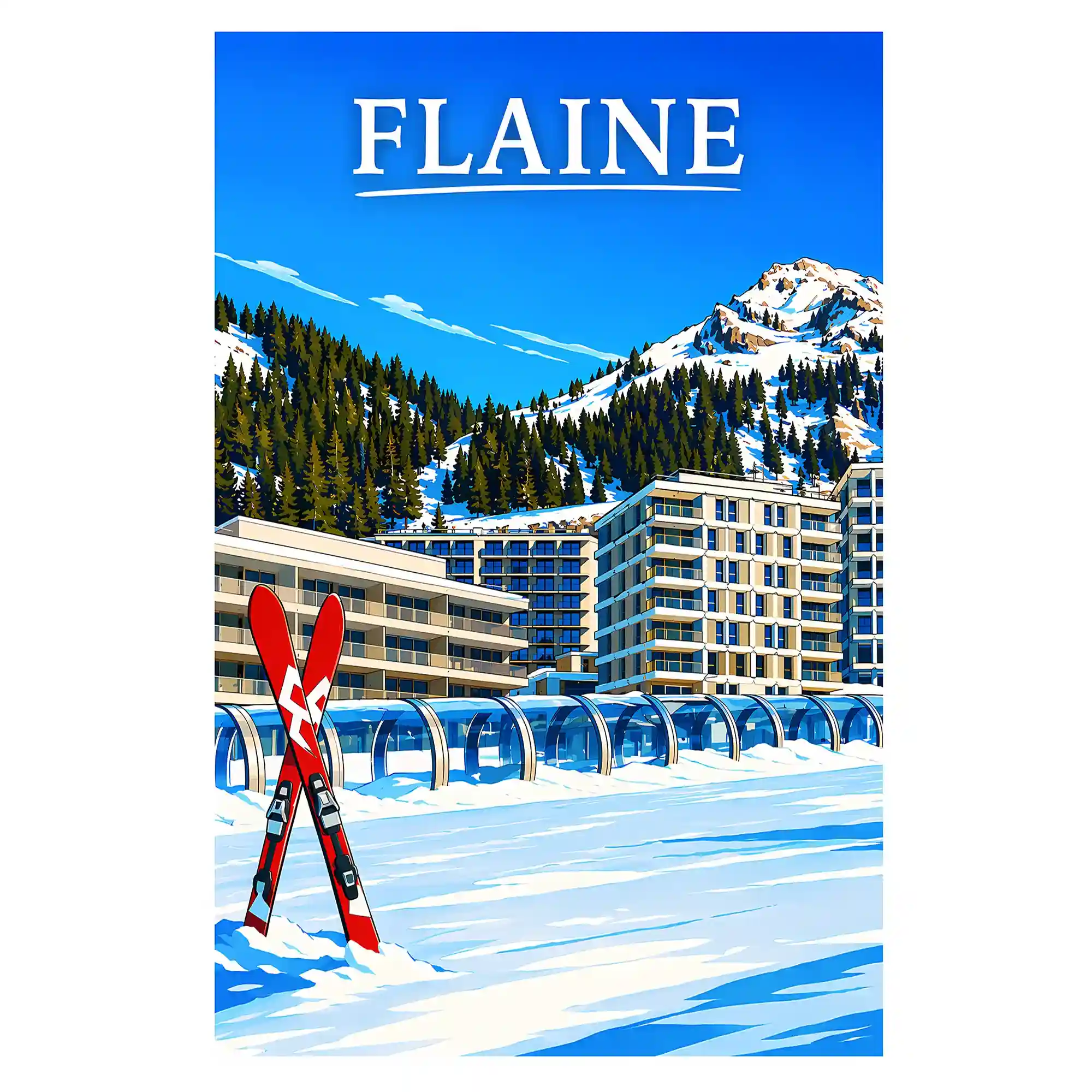 Affiches - Stations de Ski
